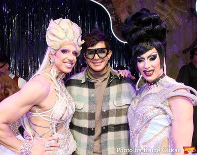 Nick Adams, Adam Lambert and Alaska Thunderf*ck Photo