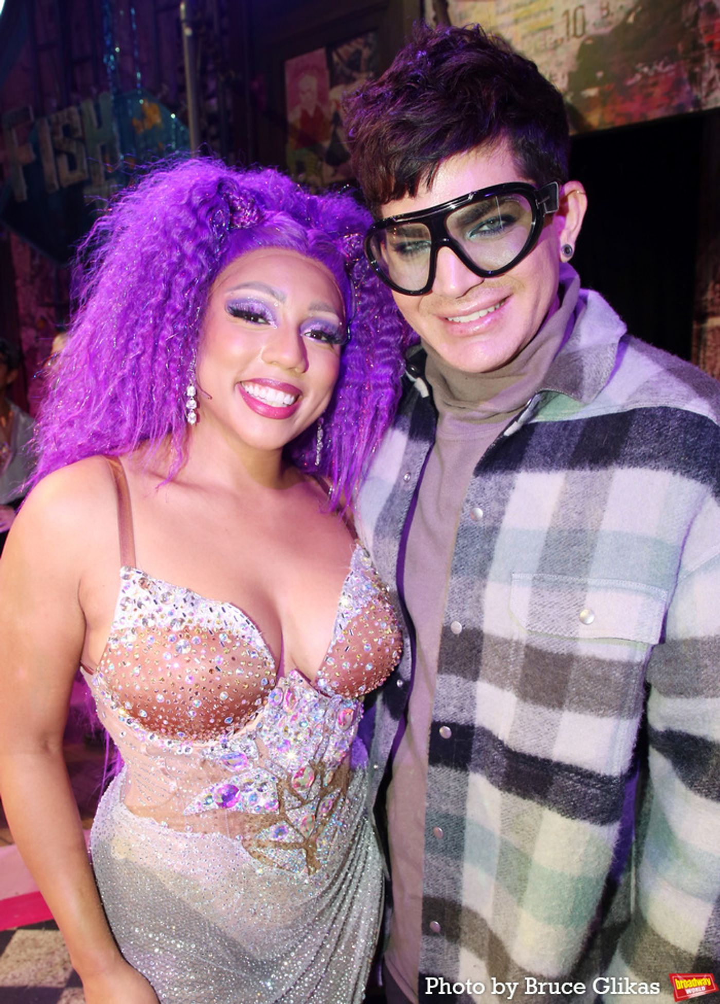 Photos: Adam Lambert Visits DRAG: THE MUSICAL Photos: Adam Lambert Visits DRAG: THE MUSICAL Image