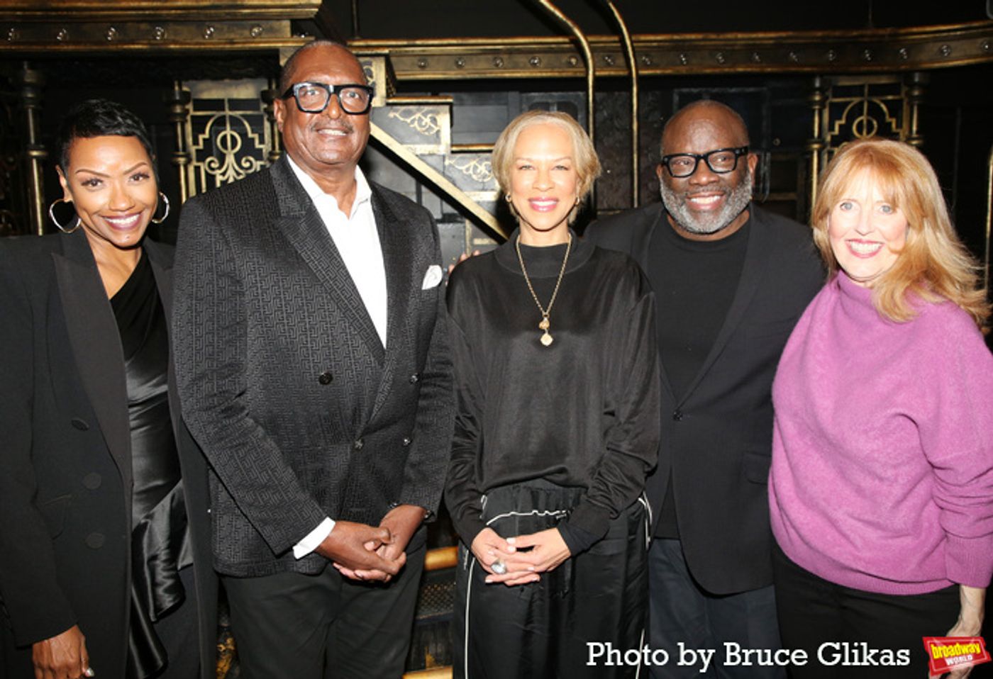 Photos: Mathew Knowles and Carly Rae Jepsen Visit A WONDERFUL WORLD: THE LOUIS ARMSTRONG MUSICAL  Image