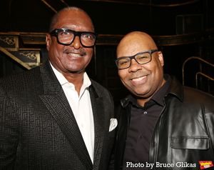 Producer Matthew Knowles and James Monroe Iglehart Photo