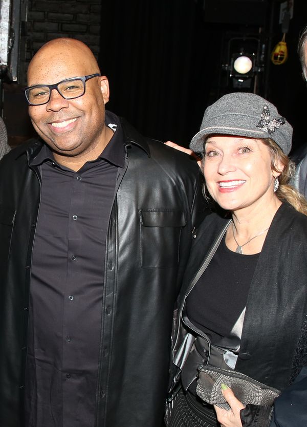 James Monroe Iglehart and Leslie Carrara-Rudolph aka 