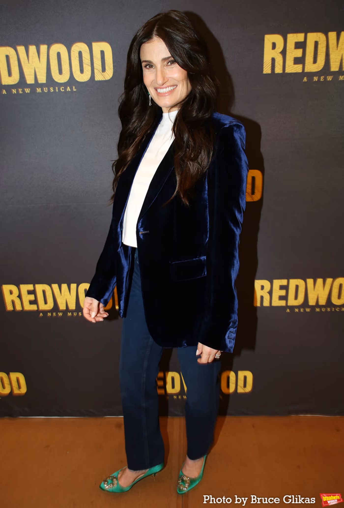 Photos: Idina Menzel and the Cast of REDWOOD Meet the Press  Image
