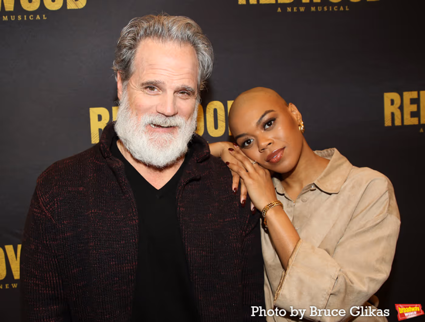 Photos: Idina Menzel and the Cast of REDWOOD Meet the Press  Image