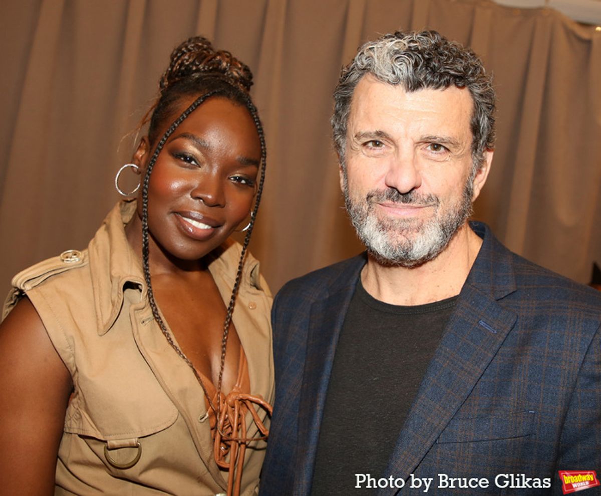 Veronica Otim and Bradley Dean at 