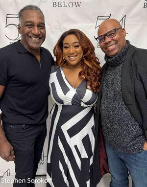 Norm Lewis, Hannah Jones, James Iglehart @ BroadwayWorld Norm Lewis, Hannah Jones, James Iglehart Photo