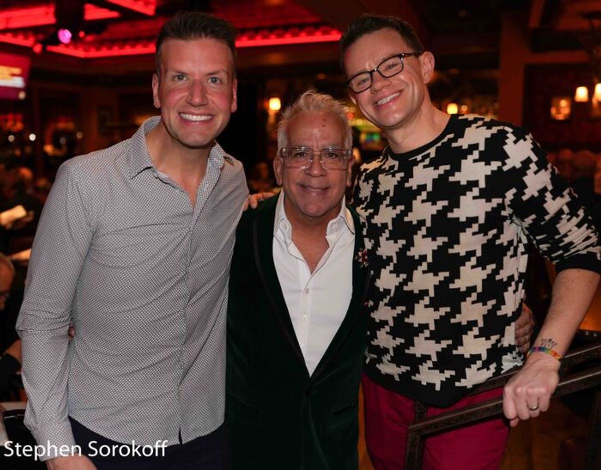 Tom D'Angora, Richard Jay-Alexander, Michael Duling D'Angora at 