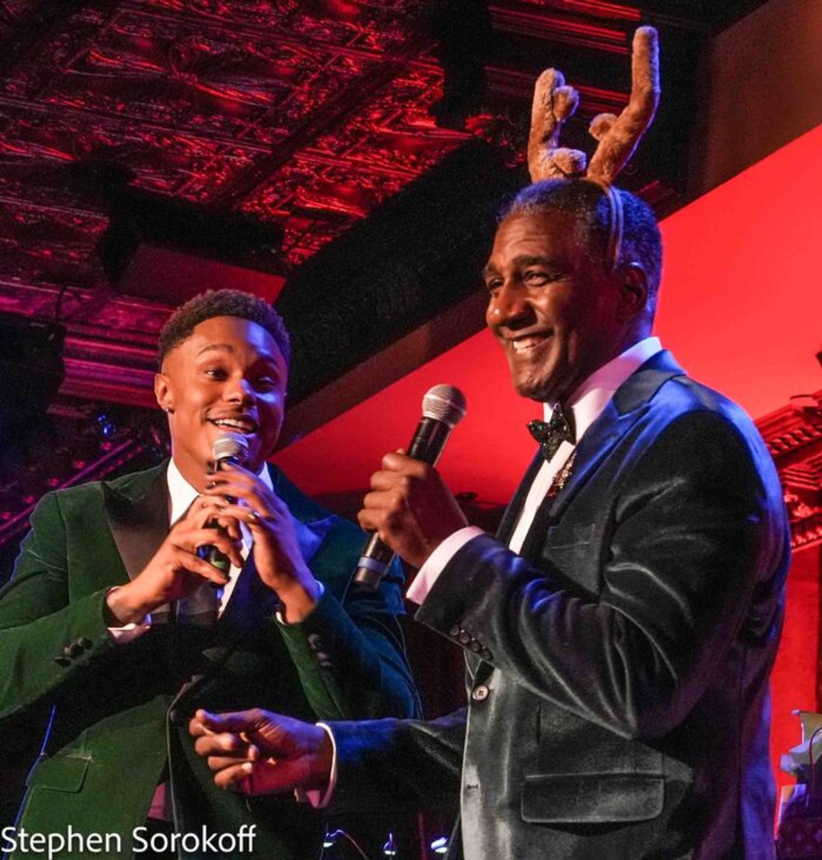 Avery Wilson & Norm Lewis at 