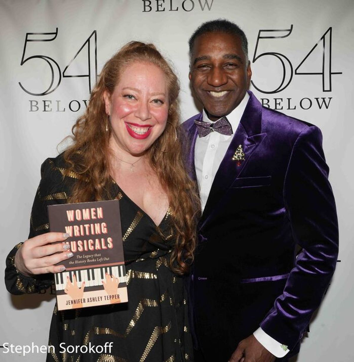 Jennifer Ashley Tepper, Creative/Program Director 54 Below & Norm Lewis at 