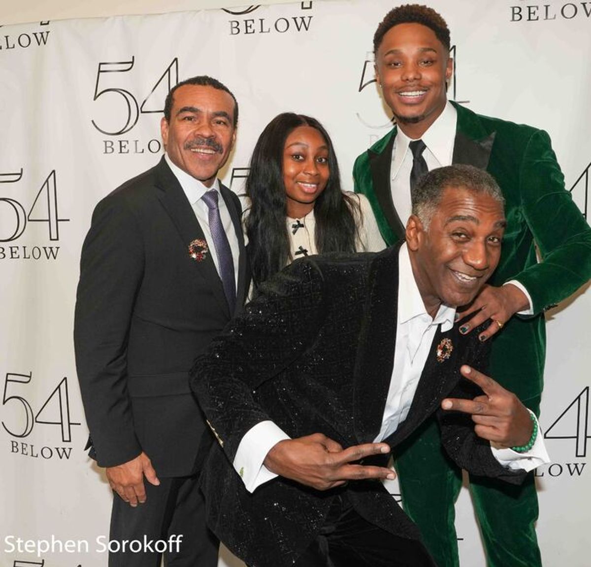 Joseph Joubert, Nichelle Lewis, Michael George, Norm Lewis at 