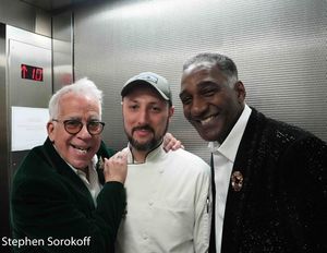 Richard Jay-Alexander, Executive Chef James Klapak, Norm Lewis Photo