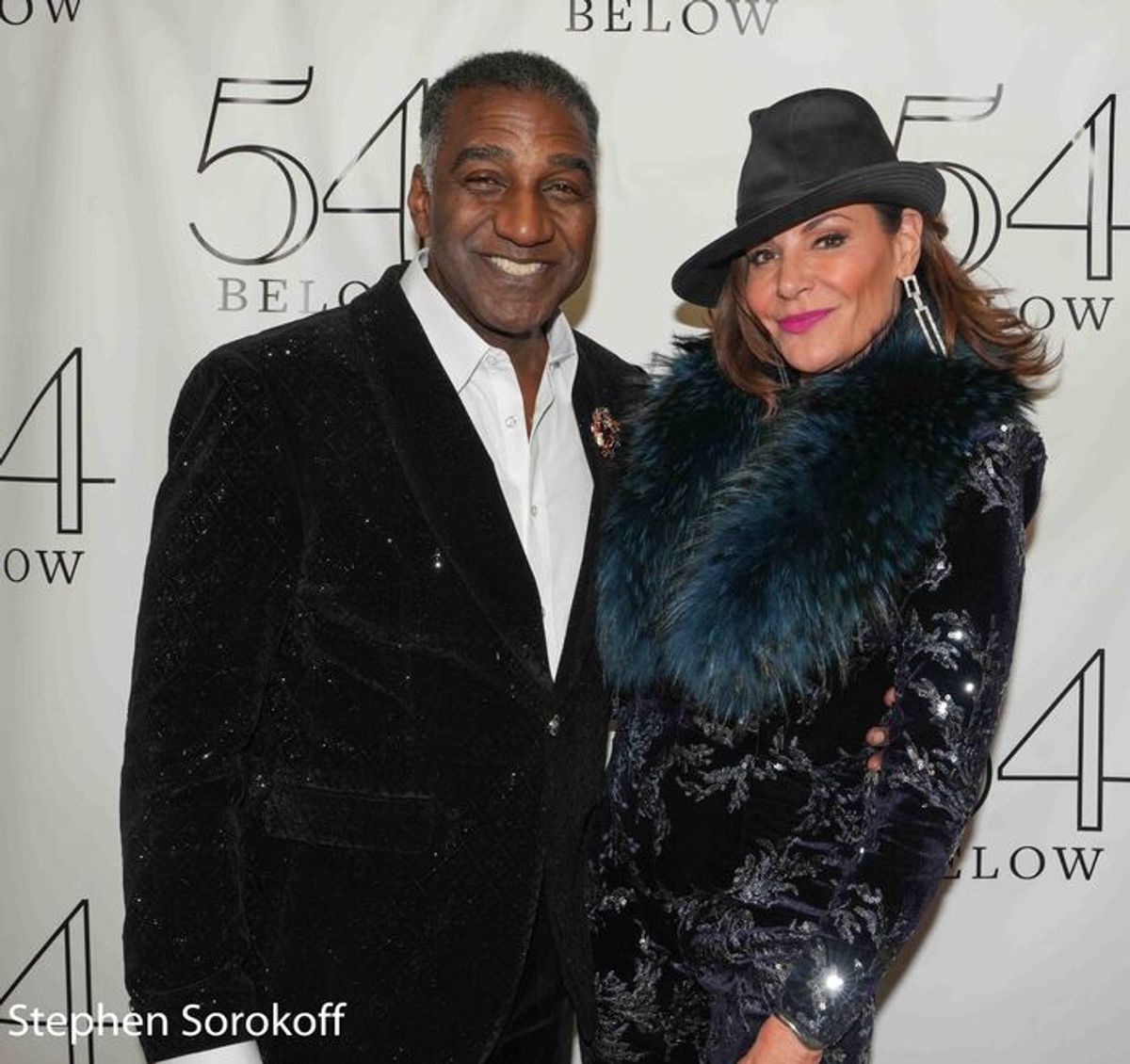 Norm Lewis & Countess Luann de Lesseps at 