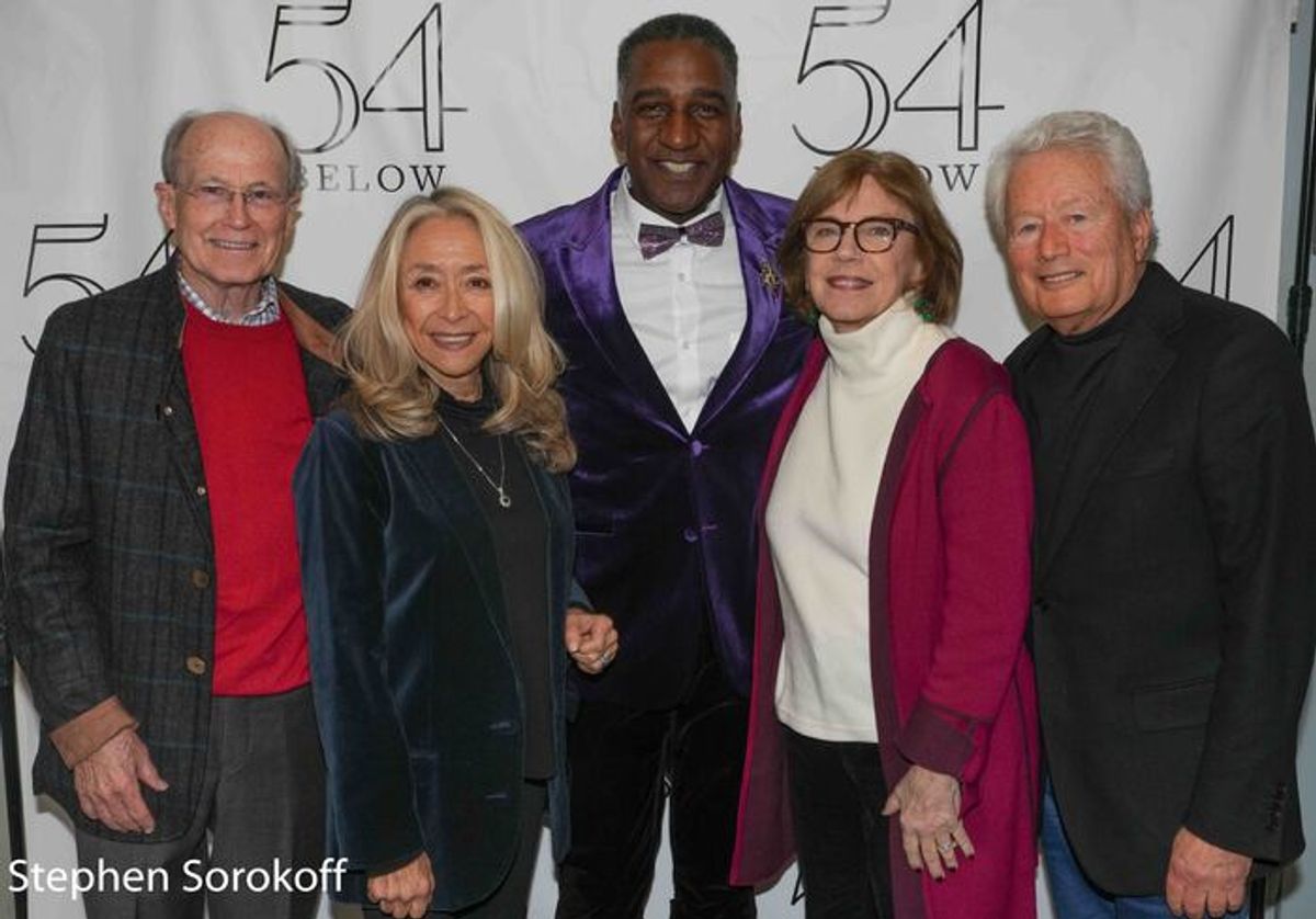 Dr. Norman Boyd, Eda Sorokoff, Barrington Stage Co. Board Emeritus, Norm Lewis, Julianne Boye, Founder/Artistic Director Barrington Stage Co. Stephen Sorokoff at 