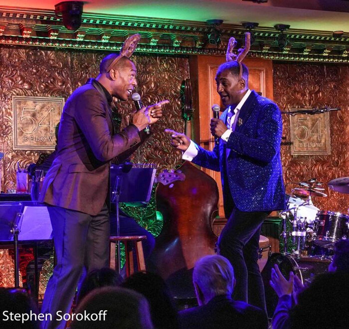 Michael McElroy & Norm Lewis at 