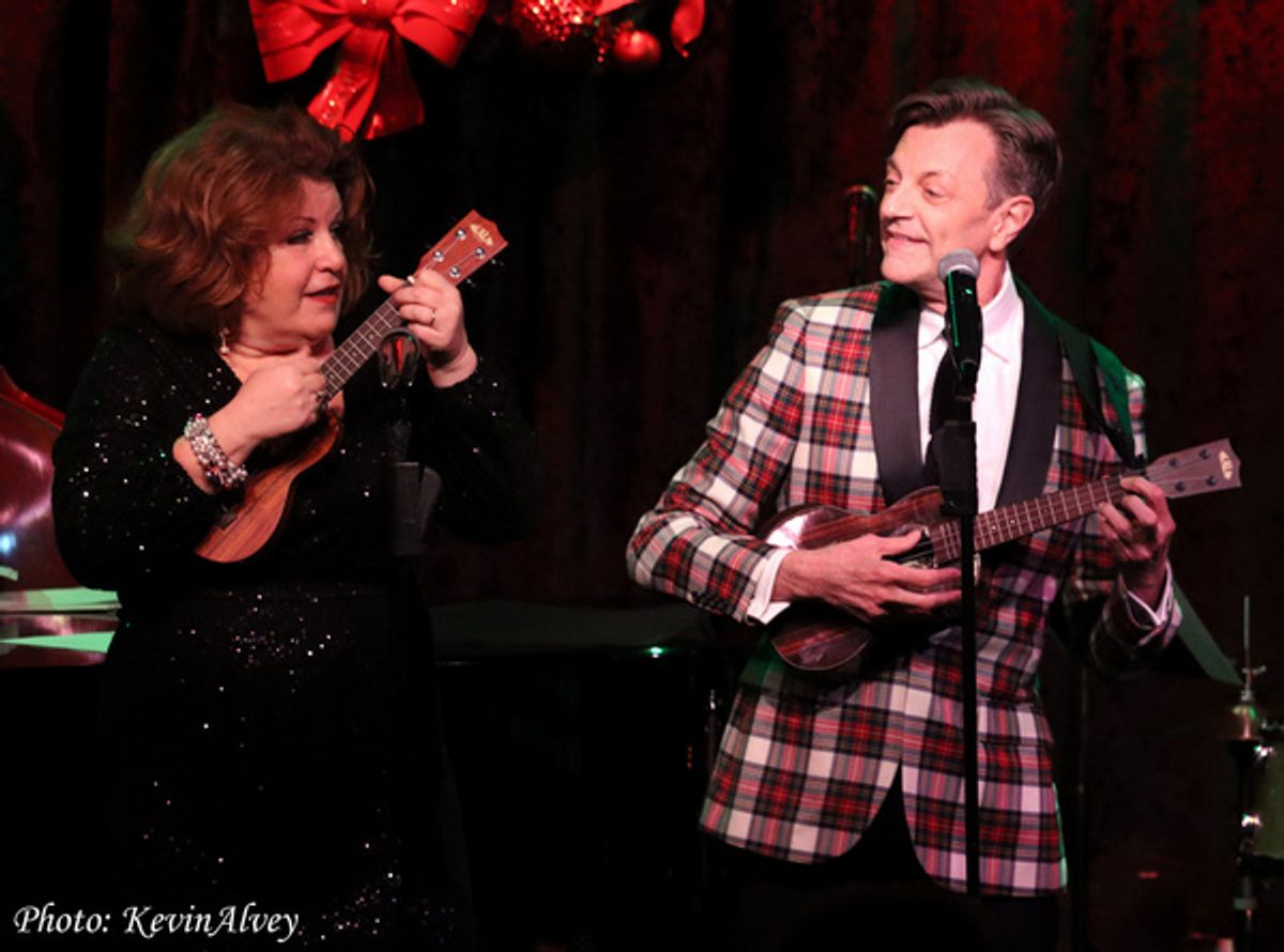 Klea Blackhurst, Jim Caruso at 