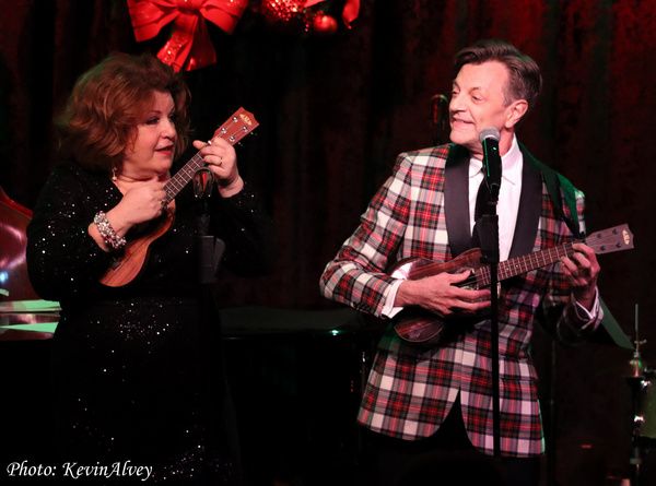 Klea Blackhurst, Jim Caruso Photo
