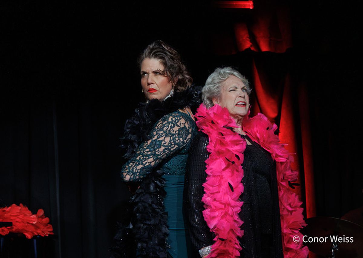 Showbroads (Marta Sanders and Leanne Borghesi). Photo credit: Conor Weiss at 