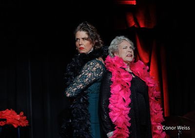 Showbroads (Marta Sanders and Leanne Borghesi). Photo credit: Conor Weiss Photo