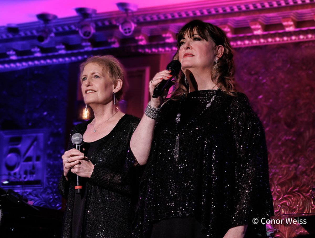 Liz Callaway and Ann Hampton Callaway. Photo credit: Conor Weiss at 