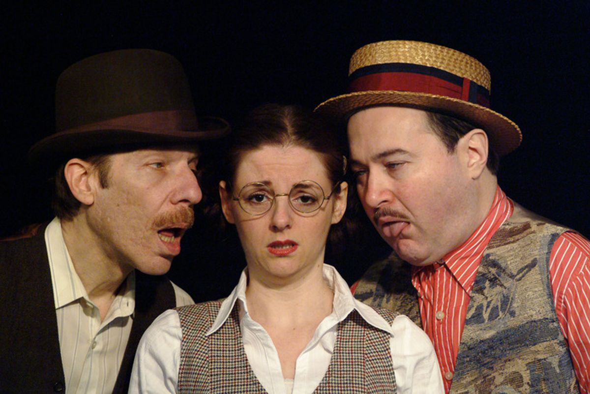 Steve Sterner, Yelena Shmulenson, Allen Lewis Rickman at 