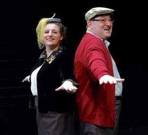 Yelena Shmulenson and Allen Lewis Rickman Photo