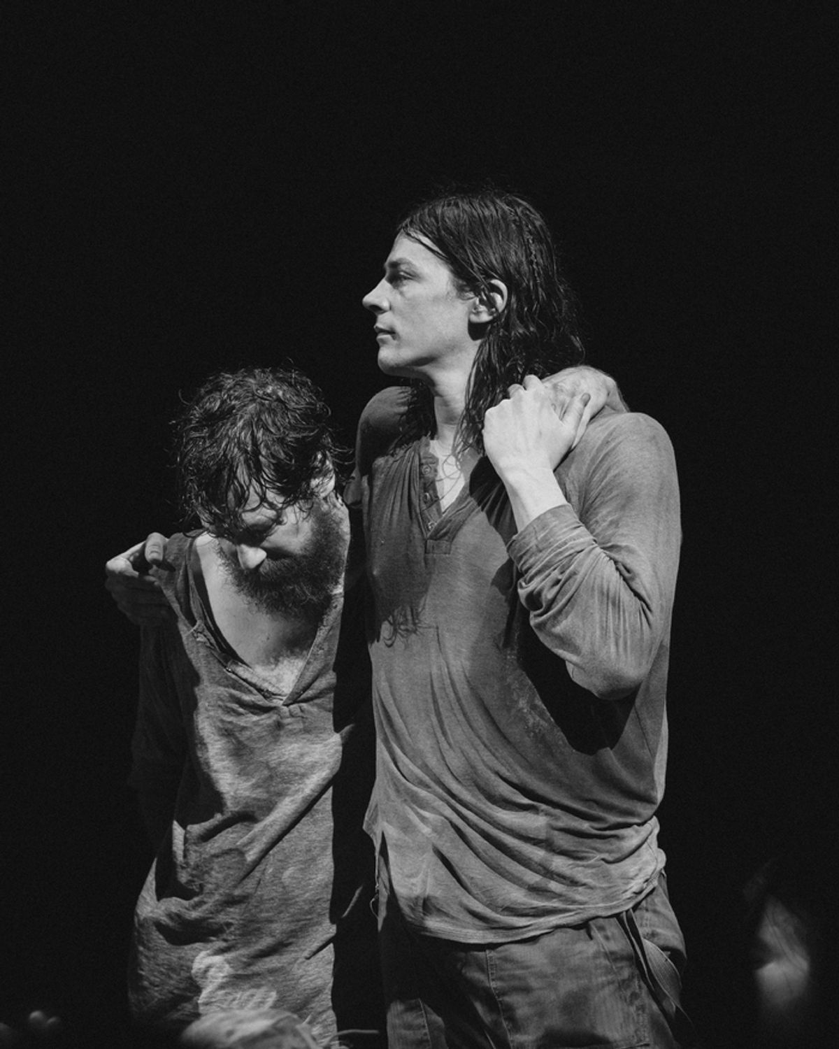 John Gallagher, Jr. and Adrian Blake Enscoe at 