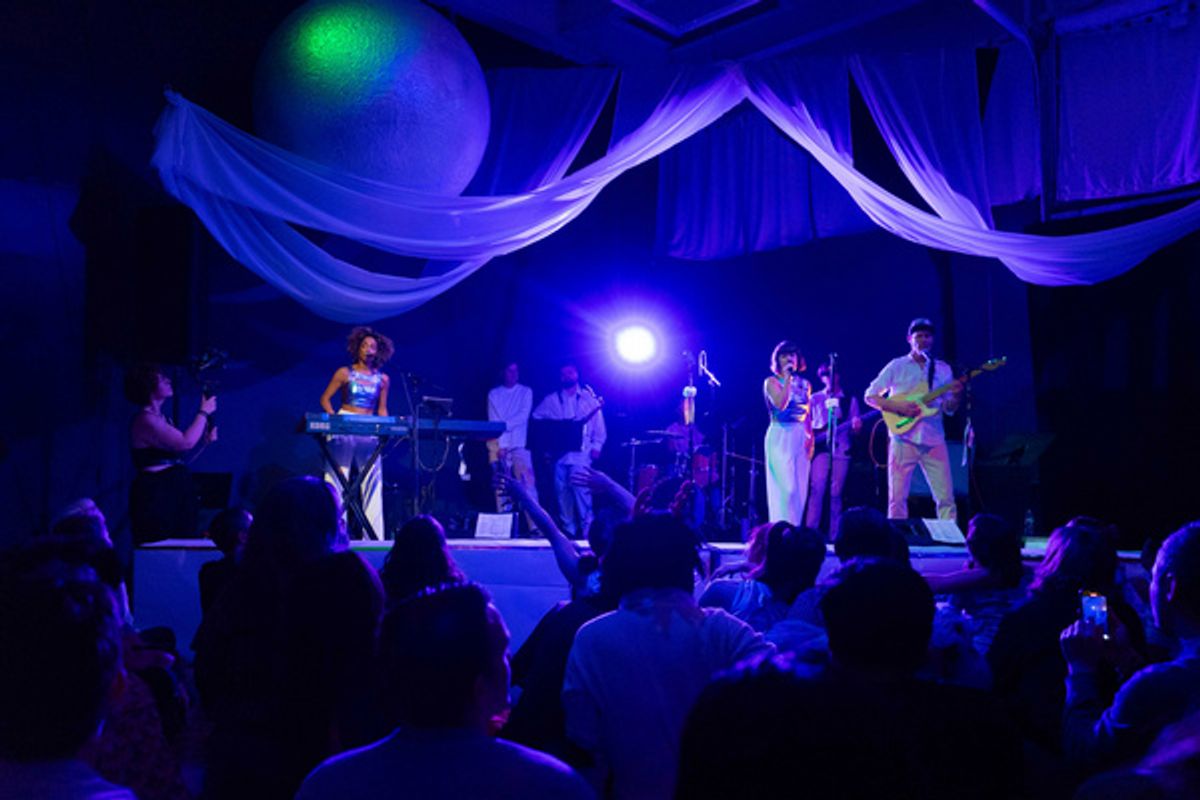 Gentleman Brawlers (Becca Fox, Jackson Cotugno, Tree Palmedo, C-bass Chiriboga, Quincie Hydock, Aron Caceres, Matt Walsh) at 