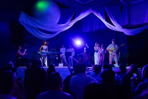 Gentleman Brawlers (Becca Fox, Jackson Cotugno, Tree Palmedo, C-bass Chiriboga, Quincie Hydock, Aron Caceres, Matt Walsh) @ BroadwayWorld Gentleman Brawlers (Becca Fox, Jackson Cotugno, Tree Palmedo, C-bass Chiriboga, Quinc Photo