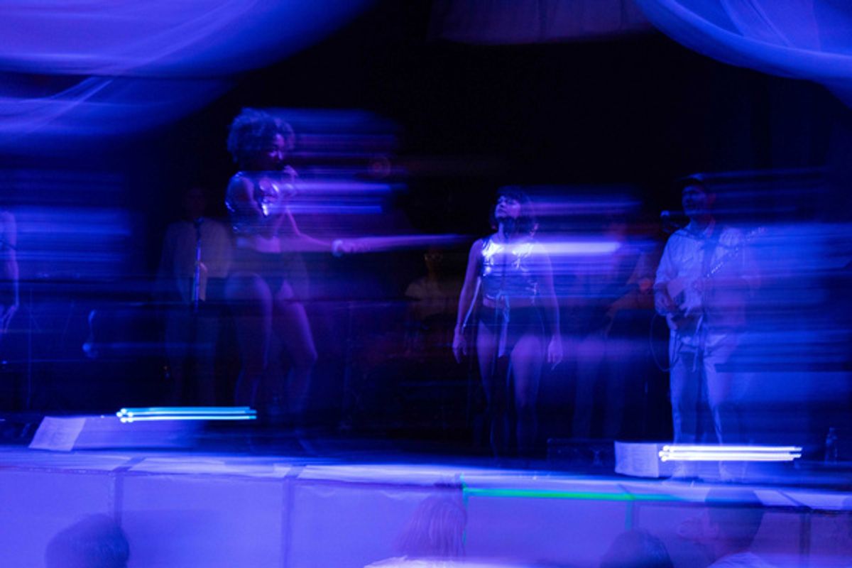 Becca Fox, Quincie Hydock, Matt Walsh at 