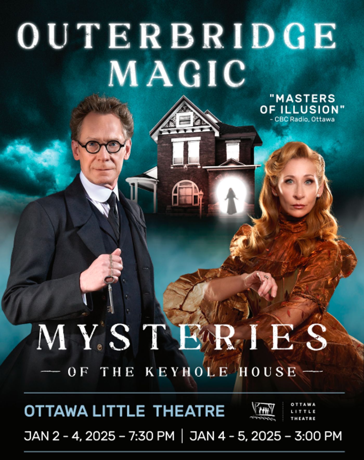 Review: Outerbridge Magic's MYSTERIES OF THE KEYHOLE HOUSE at Ottawa Little Theatre  Image