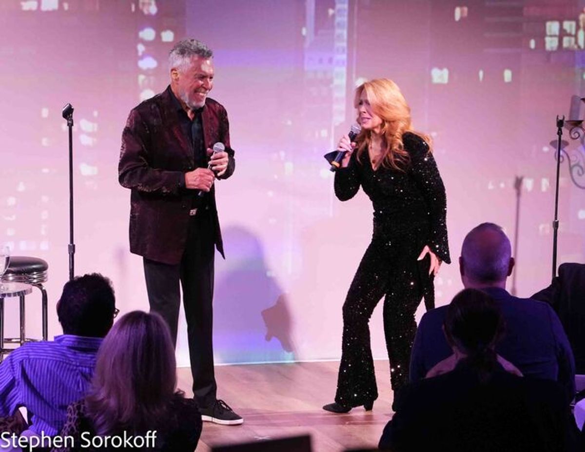 Clint Holmes & Kelly Clinton-Holmes at 