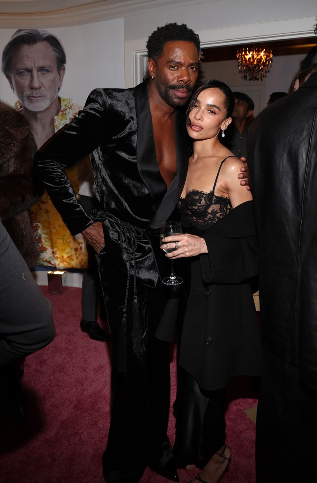 Colman Domingo and Zoë Kravitz at 