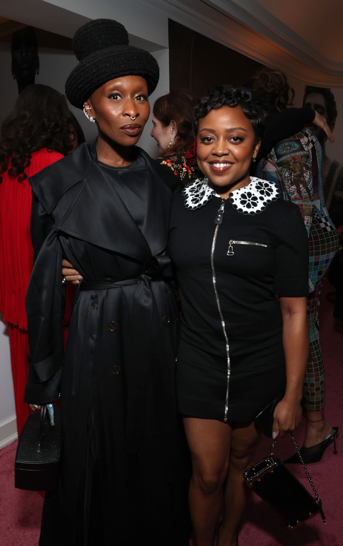 Cynthia Erivo and Quinta Brunson at 