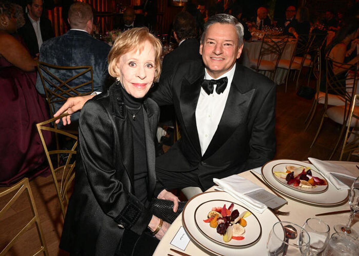 Carol Burnett, Ted Sarandos at 