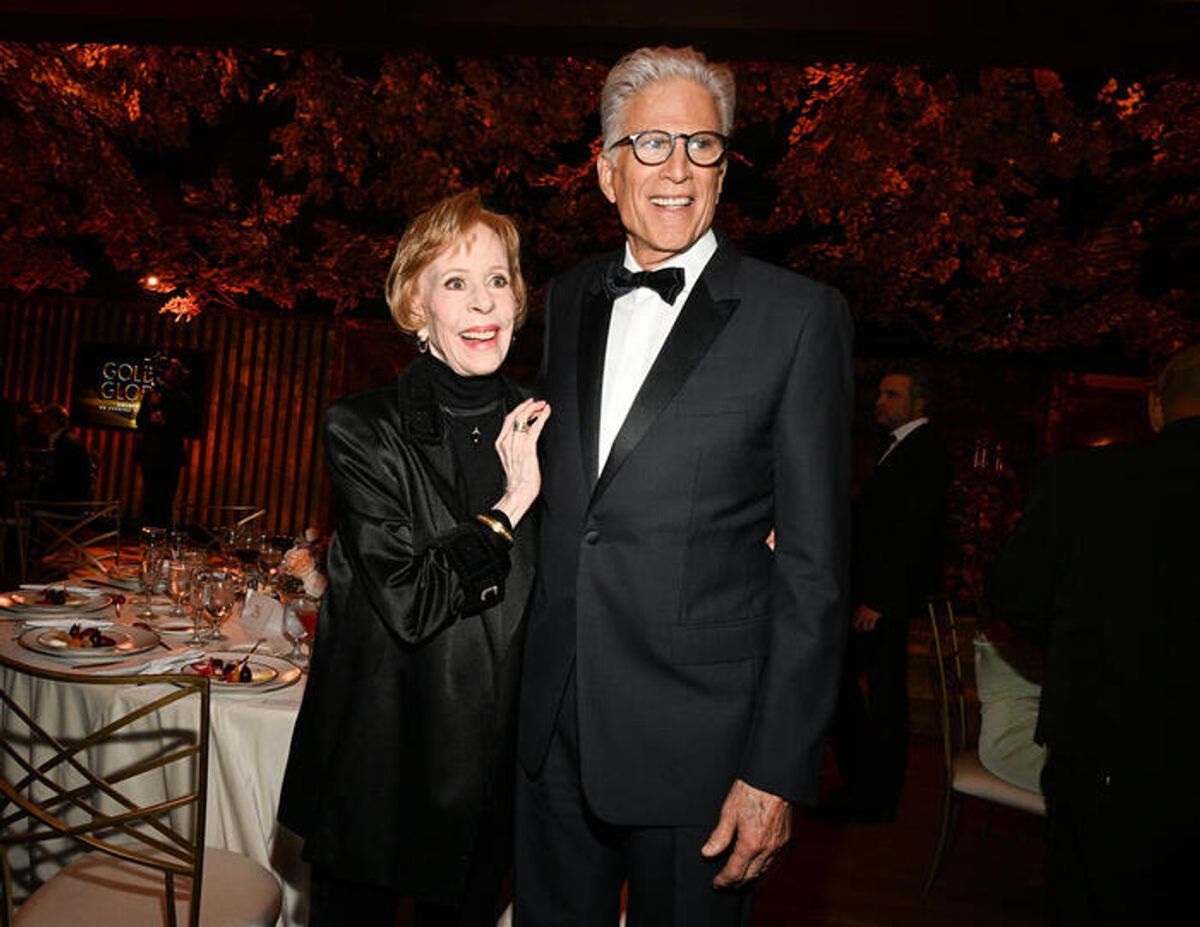 Carol Burnett, Ted Danson at 