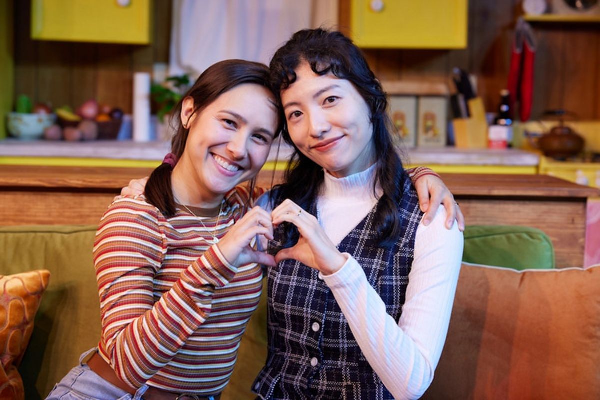 Jin Park & Marielle Young - photo by Aaron Rumley  at 