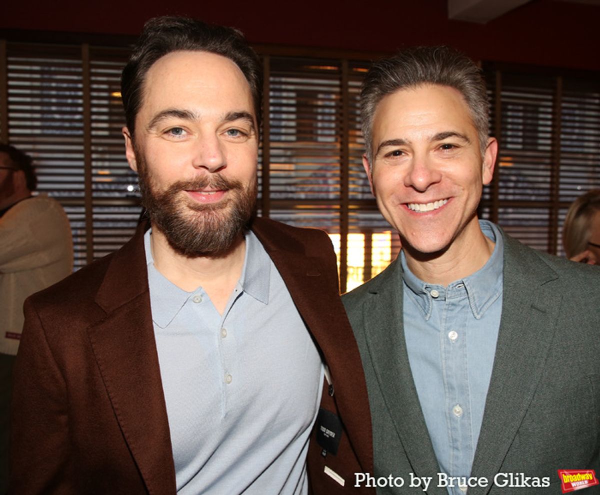 Jim Parsons and Todd Spiewak  at 