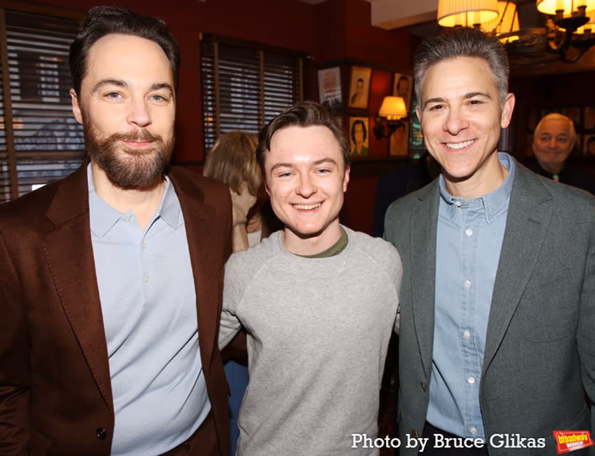 Jim Parsons, Michael Pruski and Todd Spiewak  at 