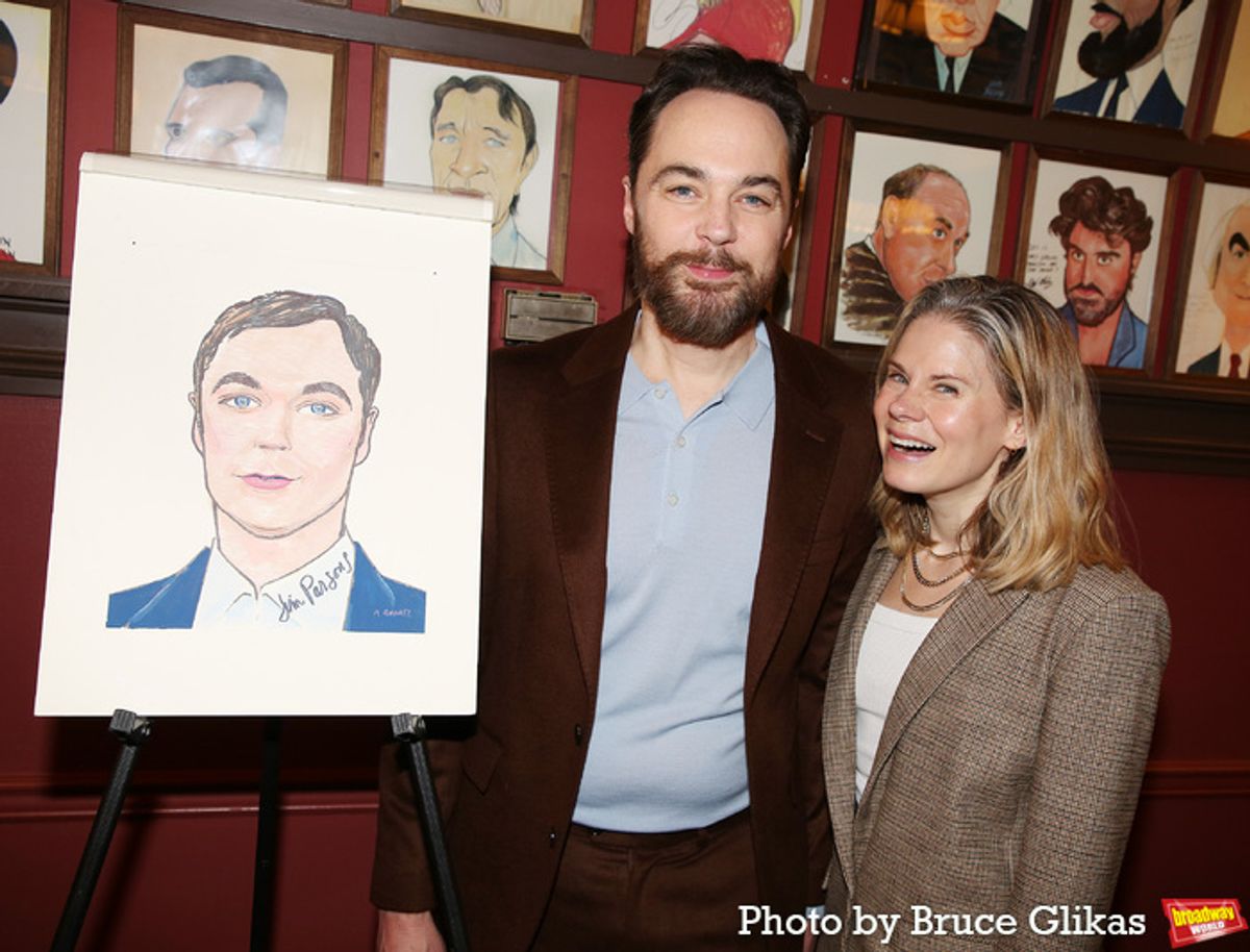 Jim Parsons and Celia Keenan-Bolger  at 