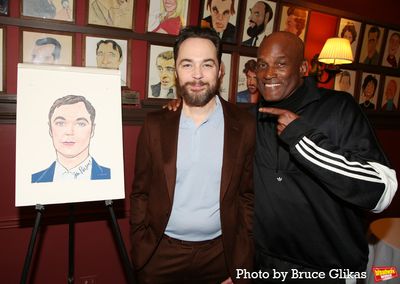 Jim Parsons and Director Kenny Leon  Photo