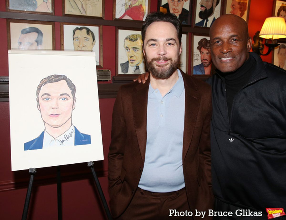 Jim Parsons and Director Kenny Leon  at 