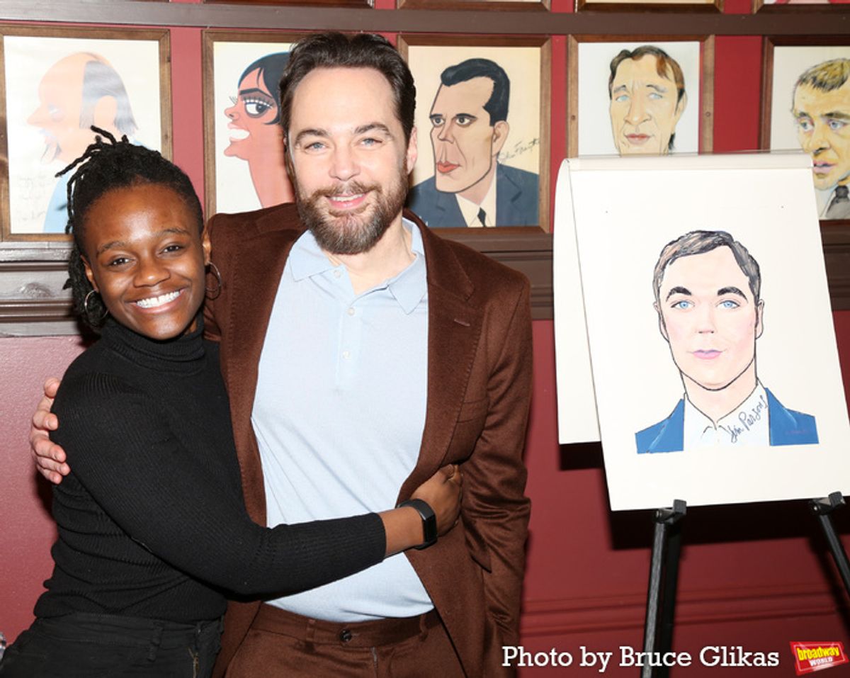 Nimene Sierra Wureh and Jim Parsons  at 
