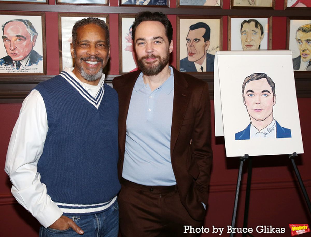 Kevyn Morrow and Jim Parsons  at 