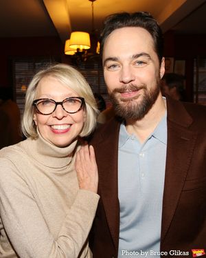 Julie Halston and Jim Parsons Photo