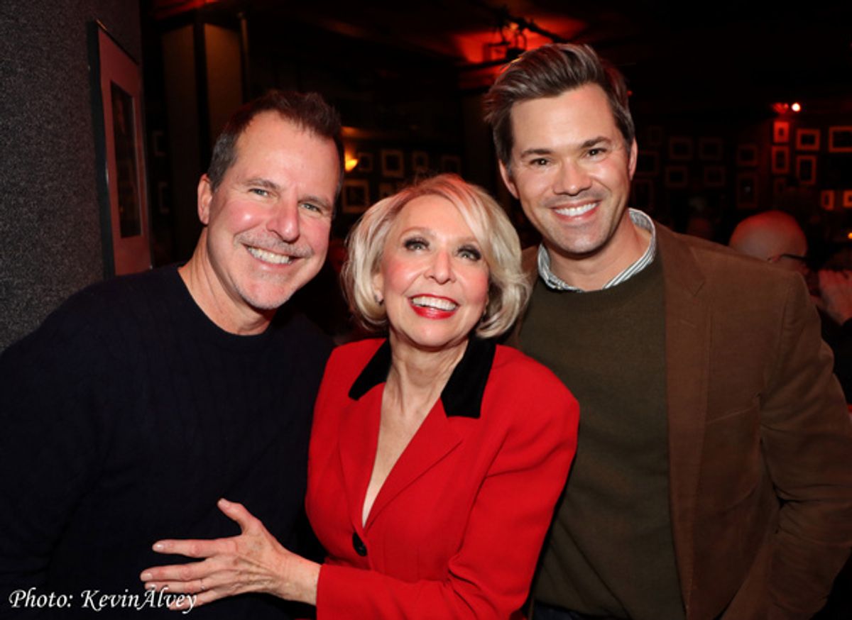 Jonathan Dokuchitz, Julie Halston, Andrew Rannells at 