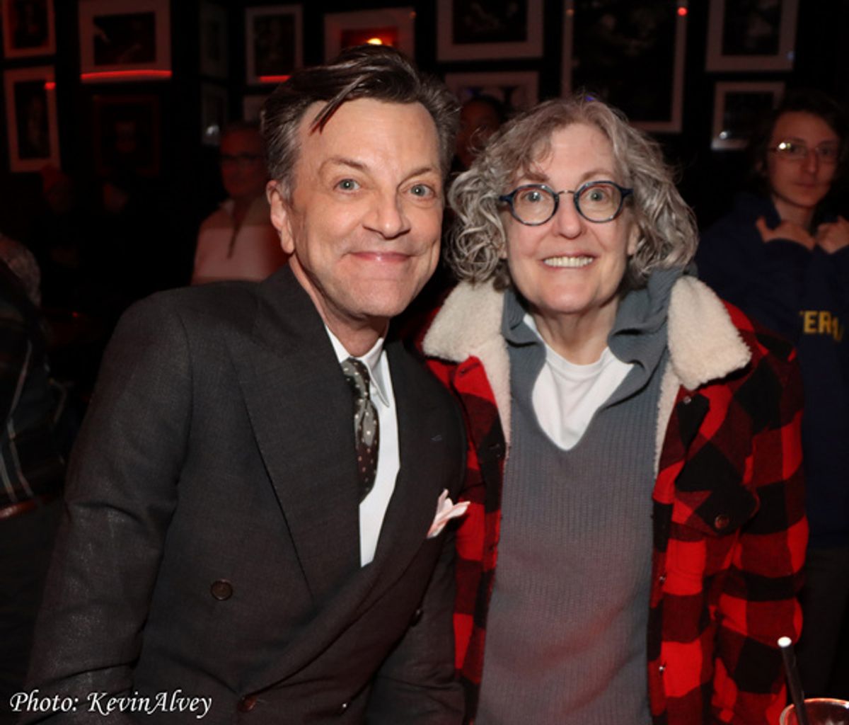 Jim Caruso, Barbara Gaines at 