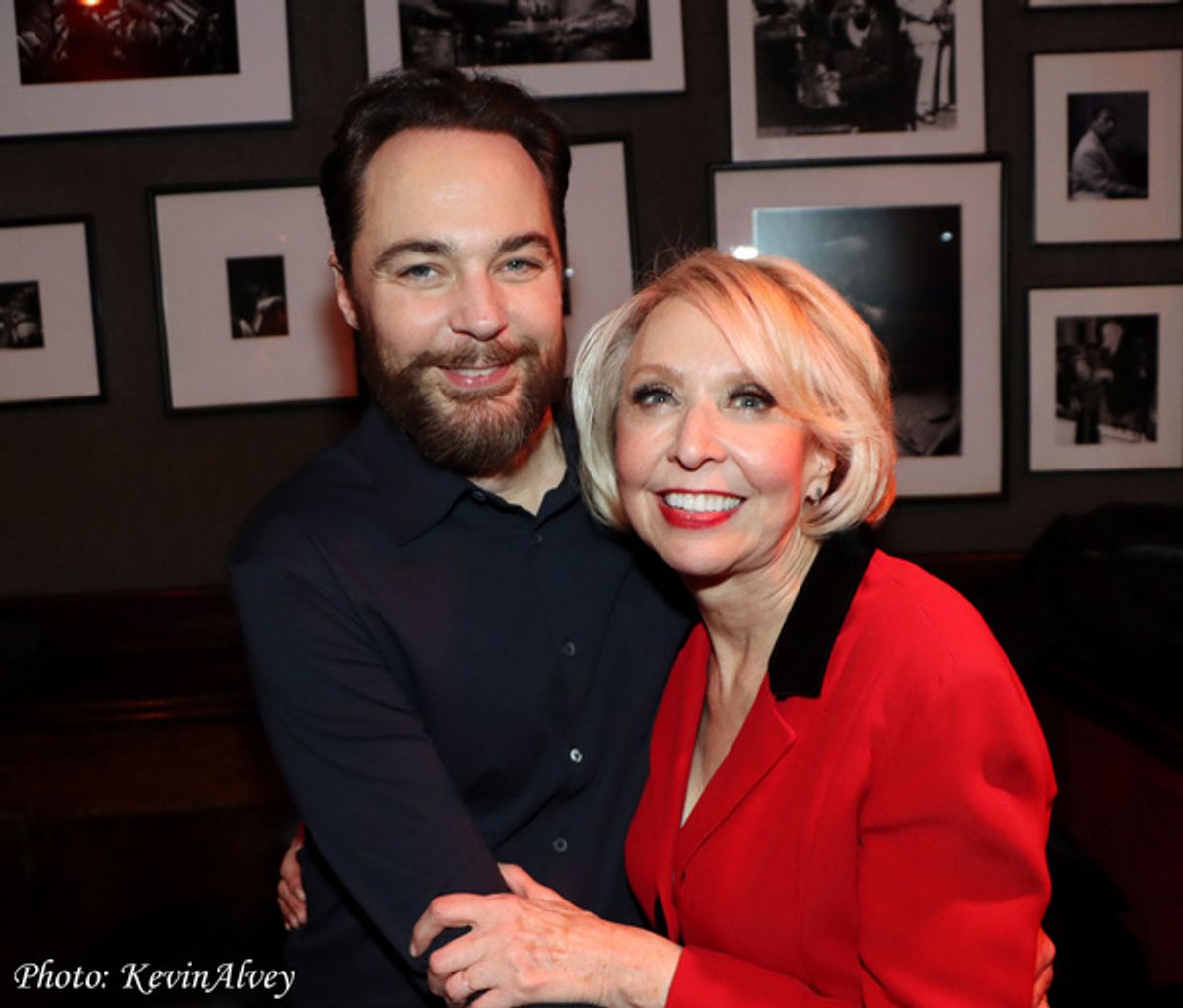 Jim Parsons, Julie Halston at 