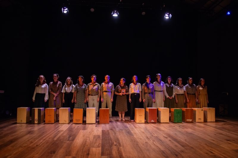 Última semana de funciones de LAS TRECE la Sala Dau al Sec de Barcelona Última semana de funciones de LAS TRECE la Sala Dau al Sec de Barcelona Image