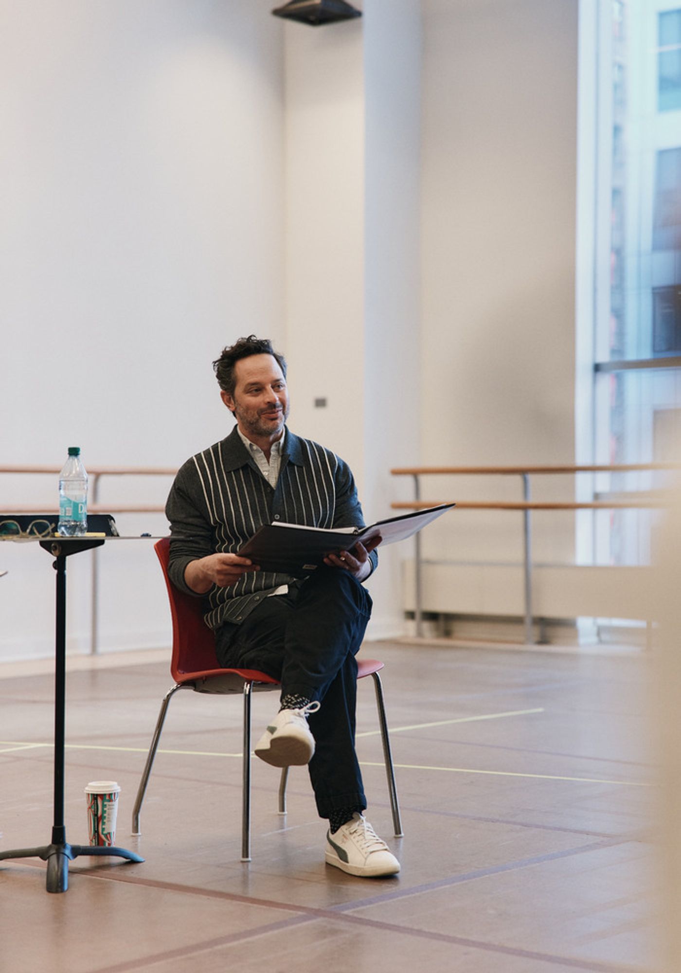 Photos: Lin-Manuel Miranda, Aidy Bryant, Nick Kroll, and Andrew Rannells in Rehearsal For ALL IN  Image