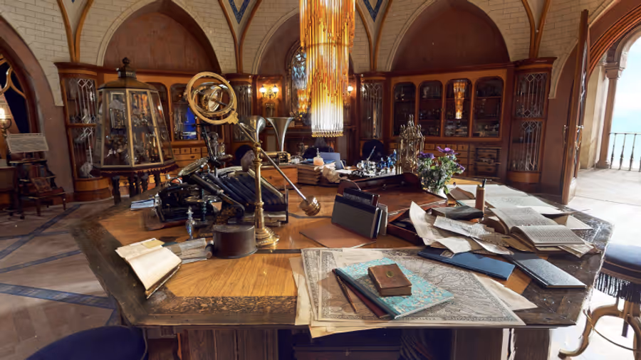 Explore Madame Morrible's Study at WICKED's Shiz University Image