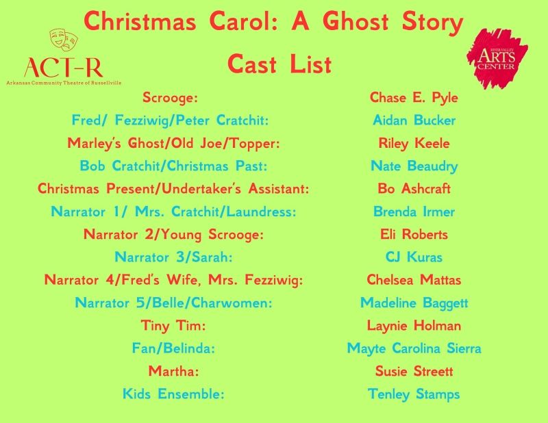 Review: CHRISTMAS CAROL: A GHOST STORY at The HeARTh in Russellville Review: CHRISTMAS CAROL: A GHOST STORY at The HeARTh in Russellville Image